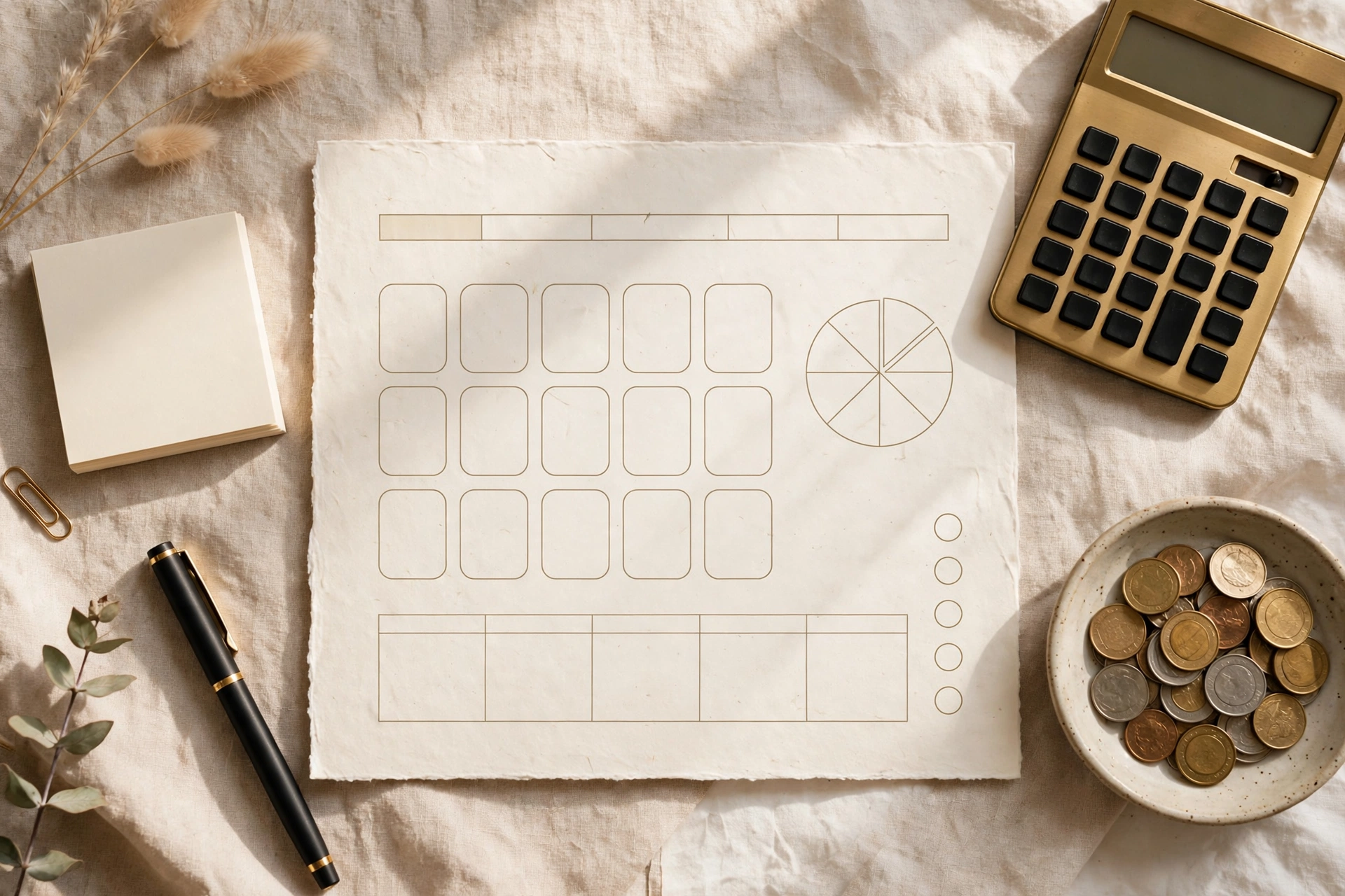 Free budget binder printables PDF with monthly dashboard