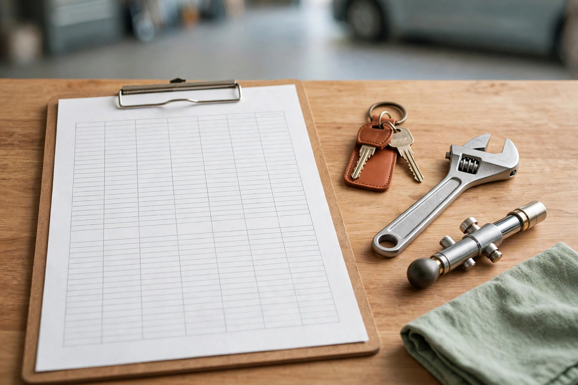 Car Maintenance Tracker Printable (Free PDF)