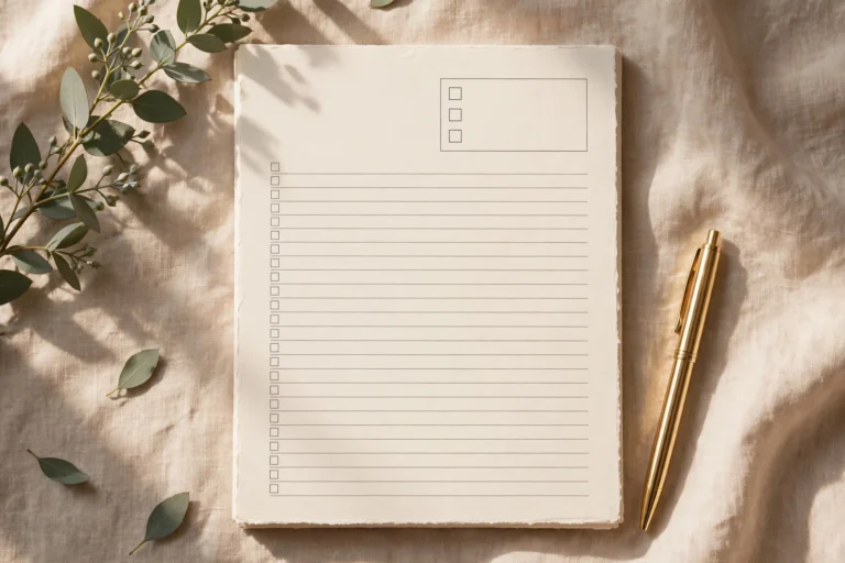 Free ADHD daily planner printable PDF with hourly schedule and checkboxes