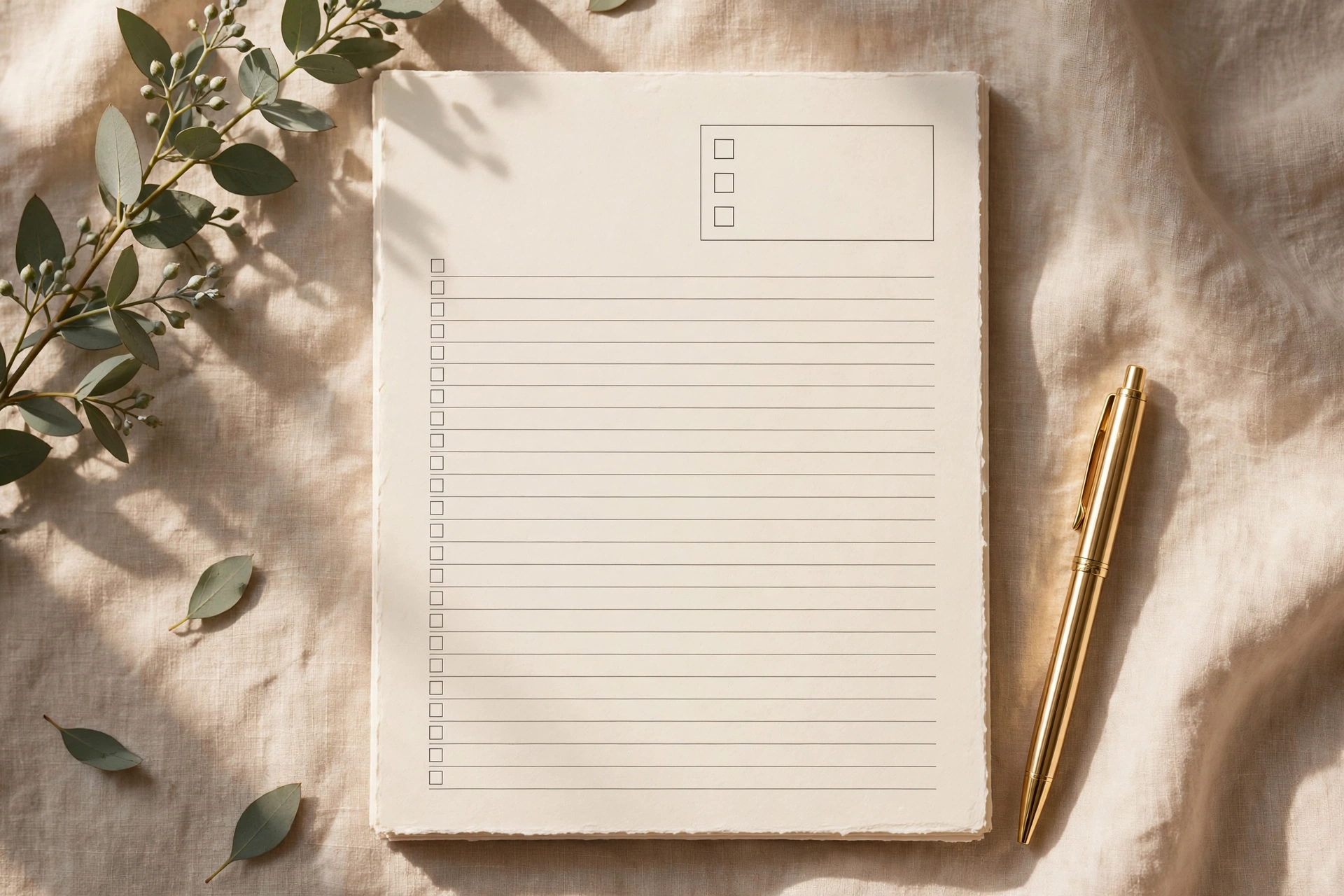 Free ADHD daily planner printable PDF with hourly schedule and checkboxes