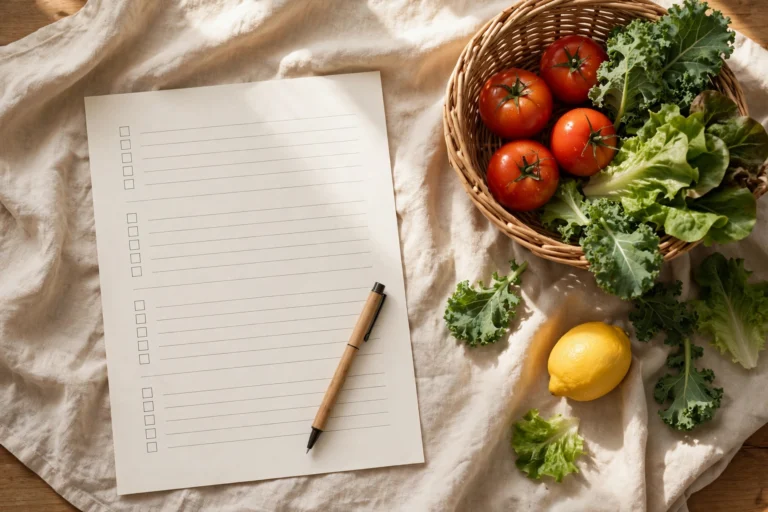 grocery list printable