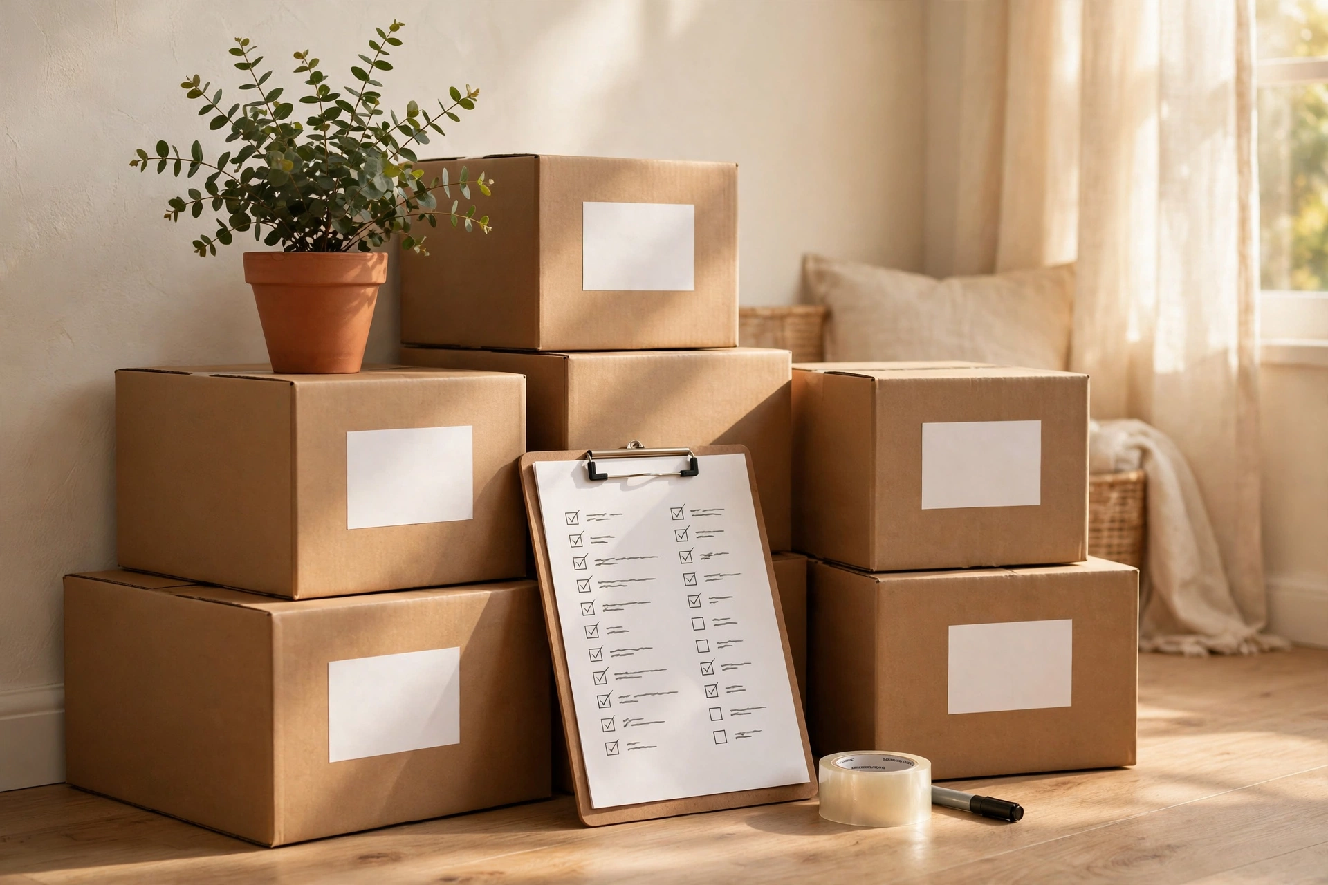 Moving Checklist Printable (Free PDF)