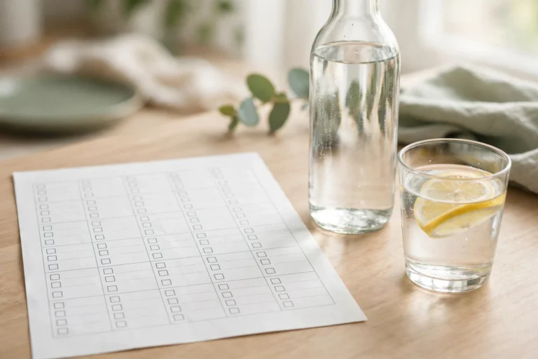 Water Intake Tracker Printable (Free PDF)